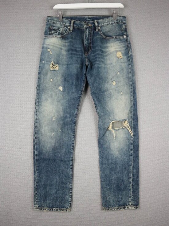 Denim & Supply Ralph Lauren Denim - Denim & Supply Polo Ralph Lauren Boyfriend Cut Distressed Jeans Womens Sz 27